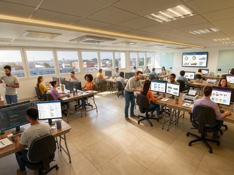ESCRITÓRIOS AMPLOS ATÉ 24 POSIÇÕES: ESPAÇO PARA CRESCER EM PORTO ALEGRE