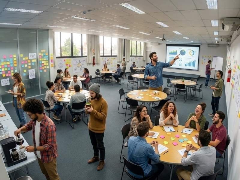 Como Salas de Reunião Ágeis Impulsionam Decisões Cruciais