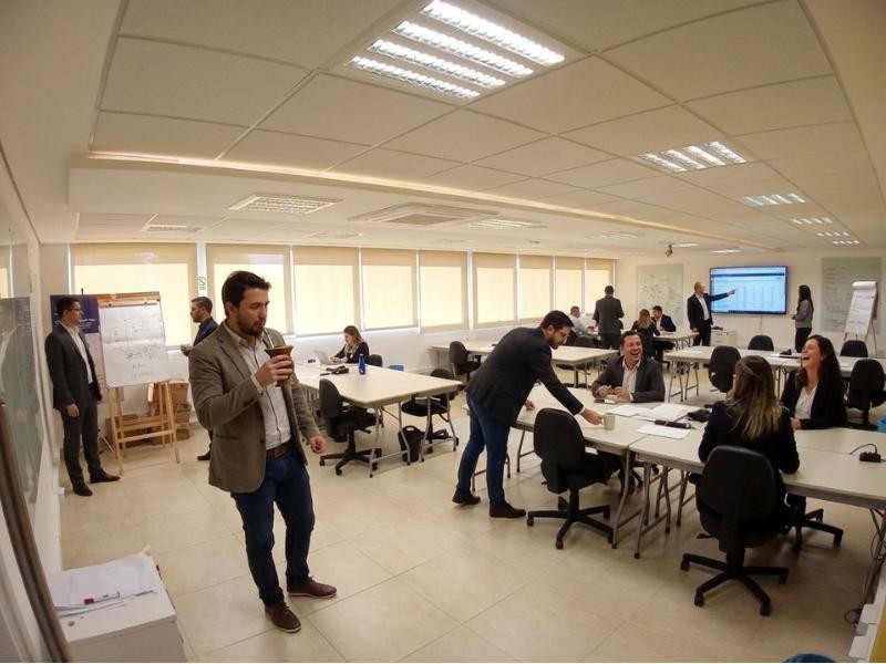Como Escritórios Amplos Transformam a Produtividade Corporativa